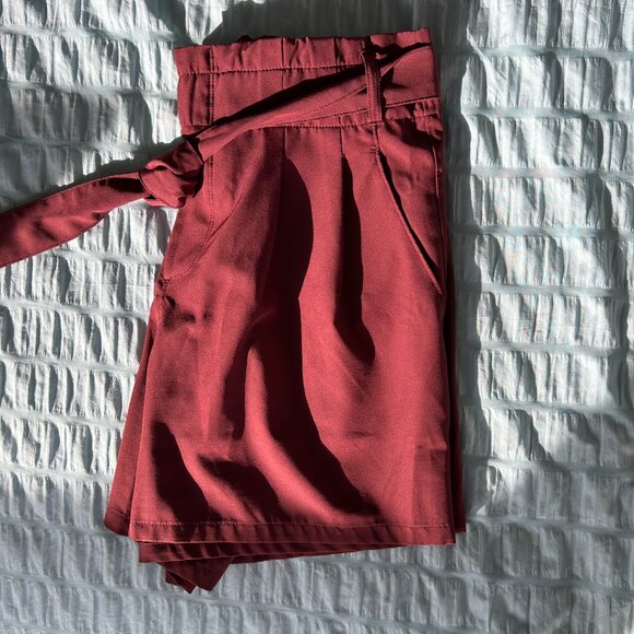 RBX Women's Flowy Shorts Maroon - Size Medium - Picture 2 of 4